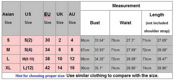 Women's Fashion Sleeveless Backless Adjustable Shoulder Strap Sexy ...